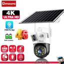Ultimate Solar CCTV Color Night Vision Security Camera 4K