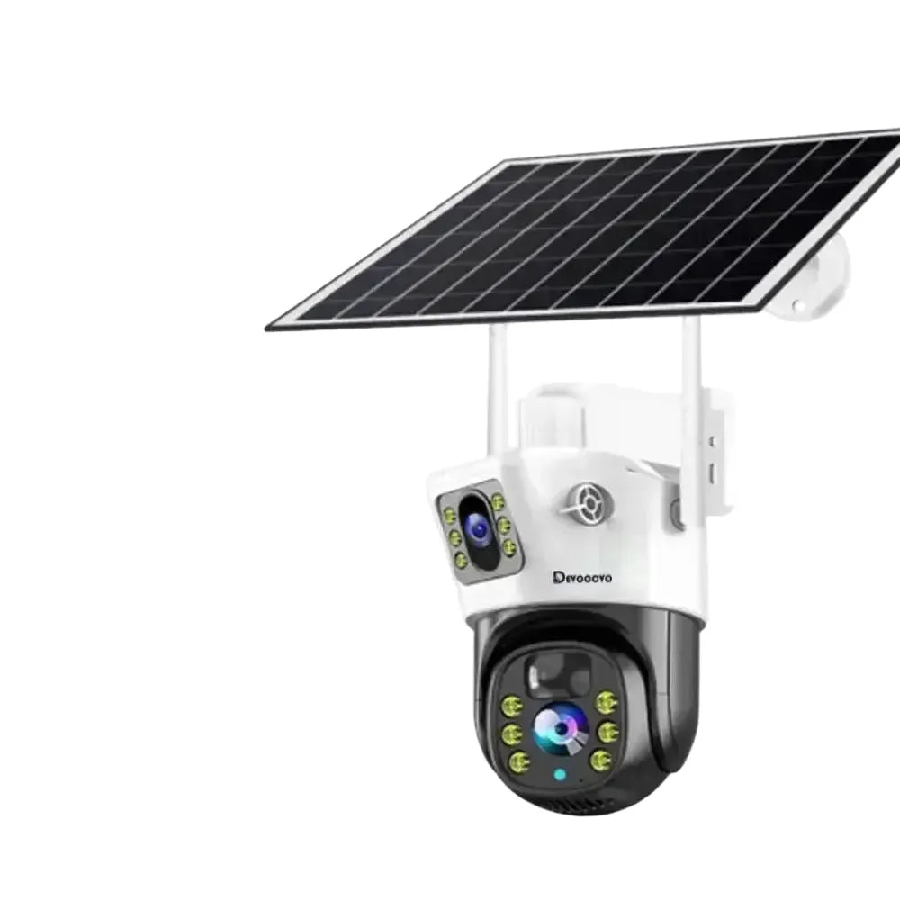 Color Night Vision Solar Camera for Home — 4G Cam 64G