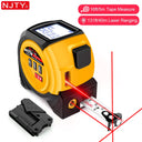 CJY007 Laser Distance Meter 40m 60m 3 in 1 Laser Tape Measure Cross Line Laser Area Volume Pythagorean Continuous Measuring Tool