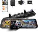 Sharp Dual Dash Cam for Driver Safety