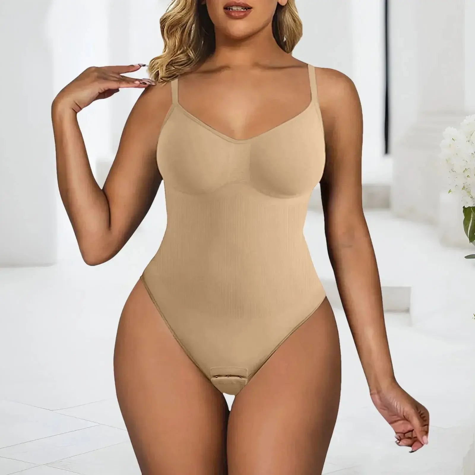 Seamless Shapewear Bodysuit Women Tummy Control Body Shaper