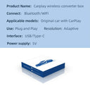 Wireless CarPlay 2 In 1 Box Plug And Play Easy Connect