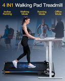 Akluer 13 Percent Six Level Walking Pad With Auto Incline Remote