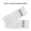 Russian Keyboard Stickers Improve Typing Waterproof Dustproof