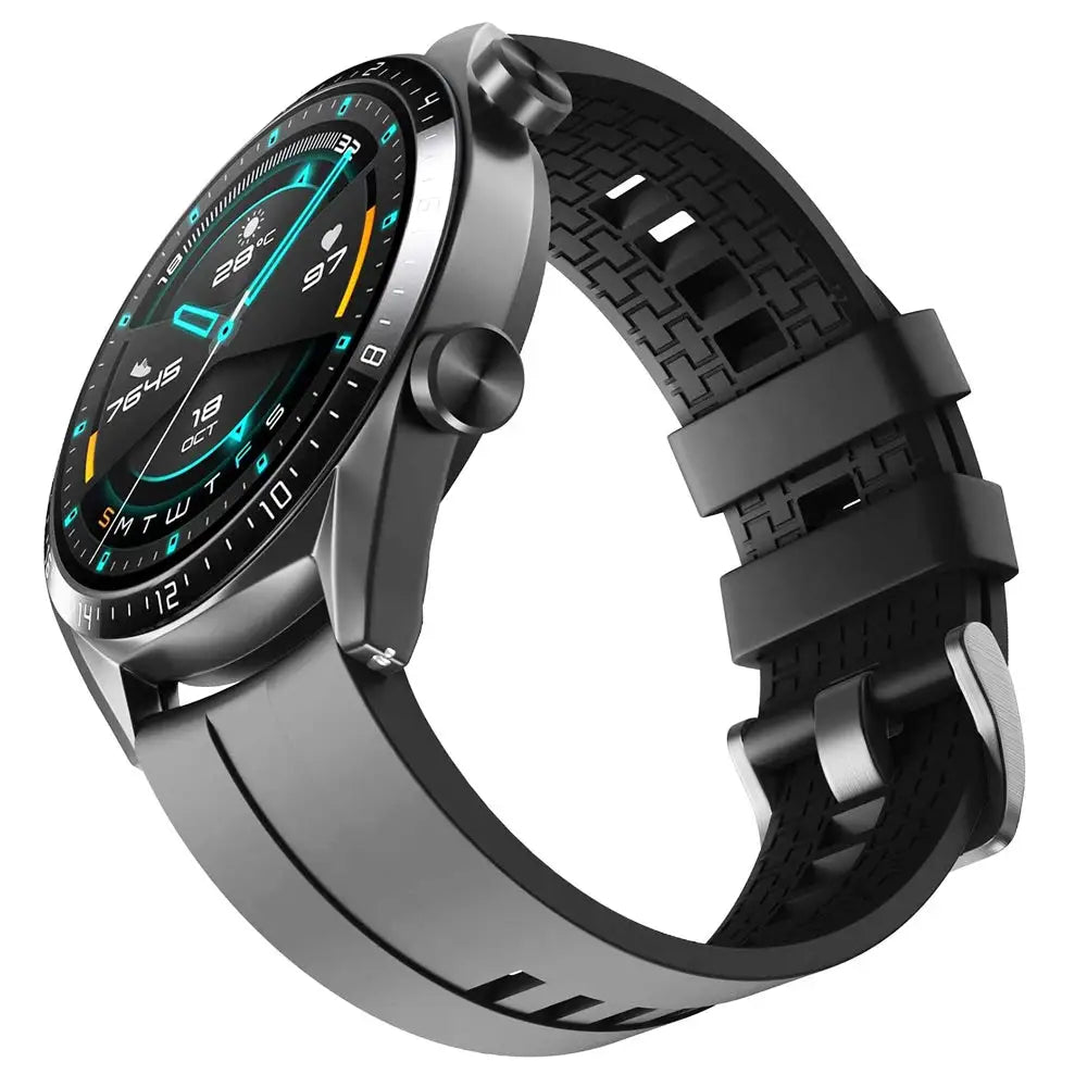 Silicone Band - Secure Metal Button Clasp — product view 1