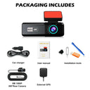 4K Dash Cam For Drivers Night Vision