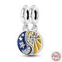 Sterling Silver Sparkling Zircon Star