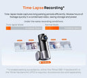 High-Res Dash Cam for Drivers with Parking Monitor