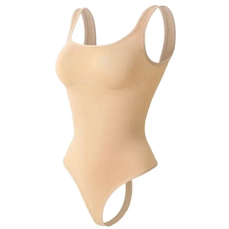 Seamless Tummy Control Bodysuit Women Sculpting Shaper