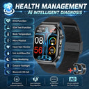 2026 New Hospital Level Health Smart Watch Body Fat ECG Blood oxygen BP Health AMOLED Screen HD Call Sport Smart Watches For Man