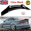 Aerodynamic Trunk Spoiler for Audi A3