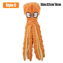 Donkey Shaped Interactive Pet Chew Toy Soft Plush Squeaker