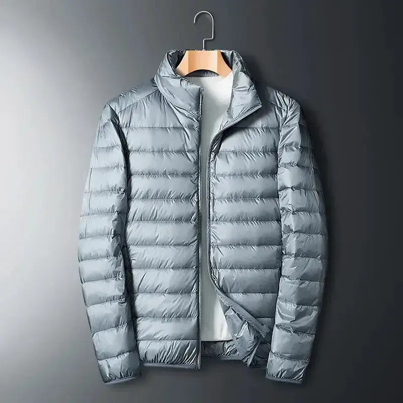 Ultra Light White Duck Down Jacket Men Waterproof Casual
