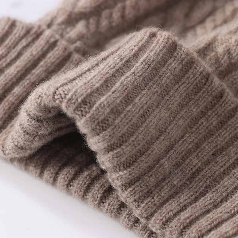 Y2K Wool Knit Winter Hat