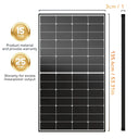 Rvpozwer 300W Solar Panel Off Grid