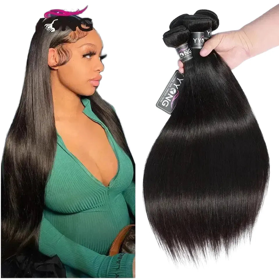 Seamless Remy Hair Bundles for Women – 10 10 10 10 product view 1