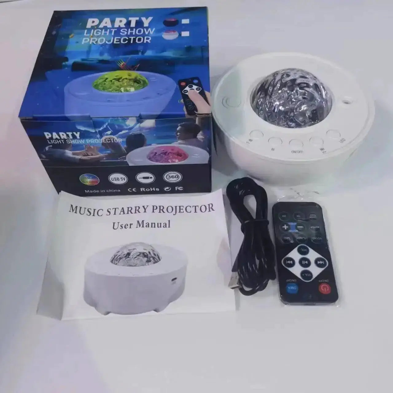 Aurora Borealis Bluetooth Projector Lamp For Starry Nights