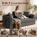 Sofa Bed Folding Convertible Compressed High-Density Foam