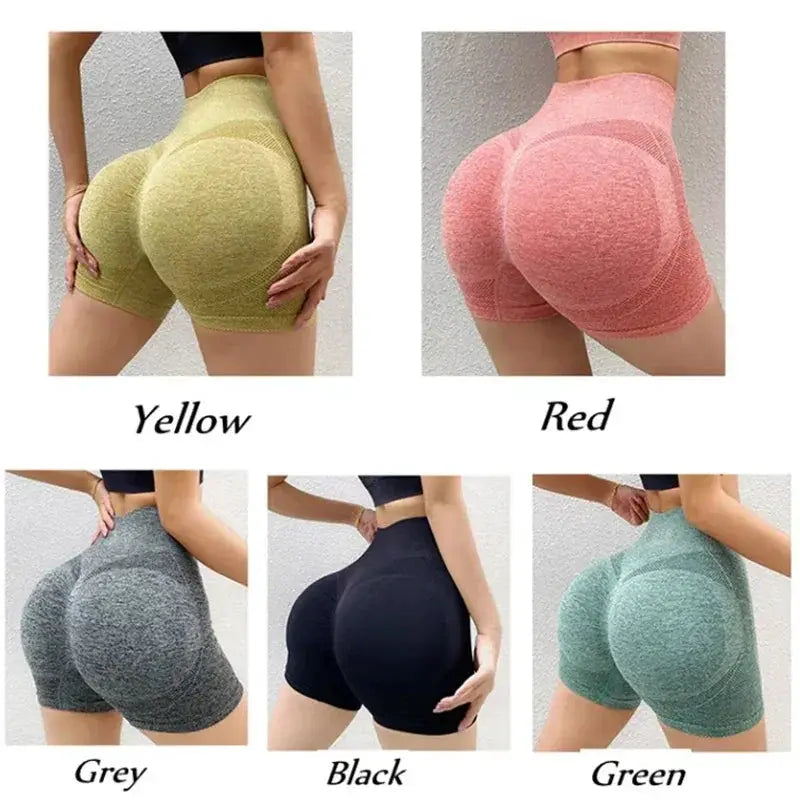 Yoga Shorts High Waisted Women Fitness Gym Running