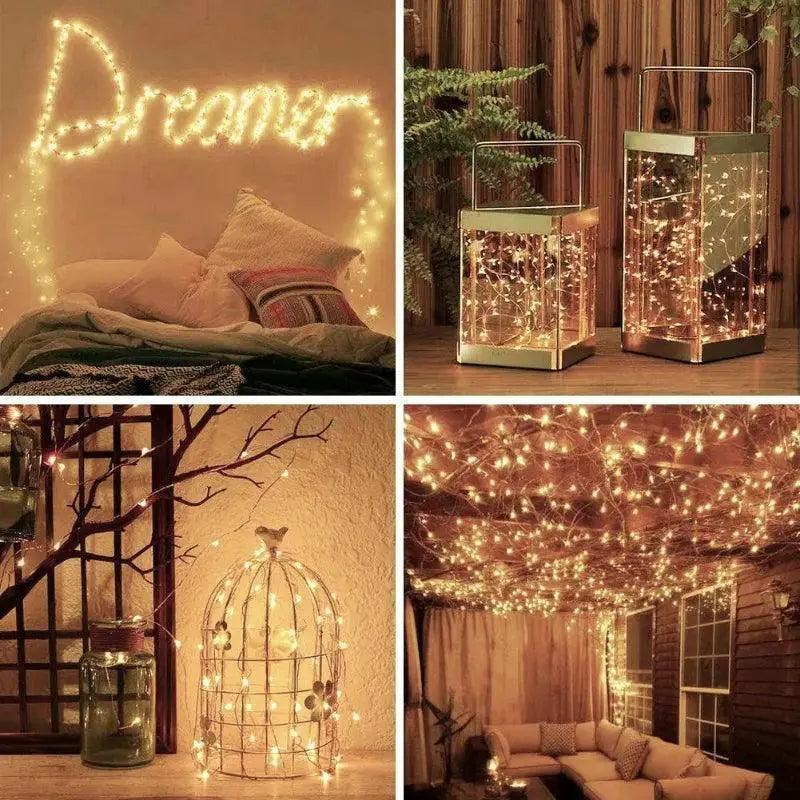 Enchanting Solar Fairy String Lights 8 Modes For Outdoor Use