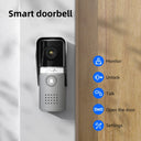 Smart Home Video Doorbell Live Alerts Secure View