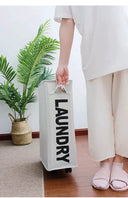 Foldable Laundry Basket for Small Spaces
