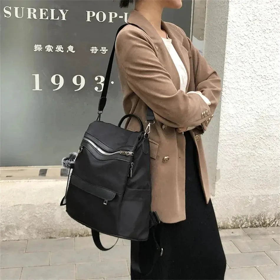 Versatile Anti Theft Waterproof Backpack for Women Rucksack