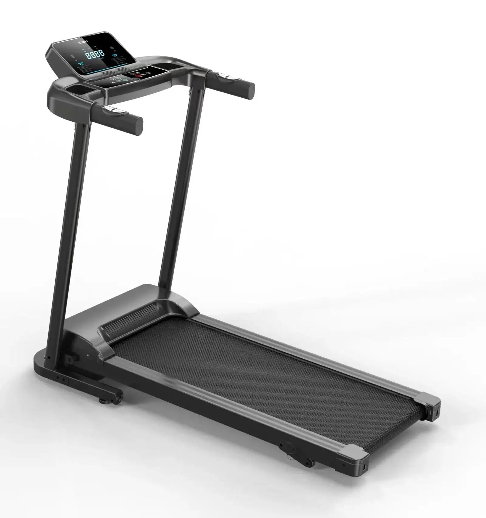 Home Use Walking Pad Fitness Motorized Electric Treadmill Folding Mini Treadmill with Workout Programs and LED Displaypromote sa