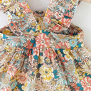 Vintage Garden Baby Girl's Dress Floral Summer Fashion Statement