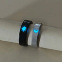 Couple Rings - Luminescent Stainless Steel Set