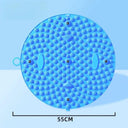 Foot Massage Pad with Acupressure Plate, Home Super Painful Foot, Round Foot Pad, Toe Pressure Plate, Extra-large Size