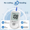 LinkSun Blood Glucose Meter - With Strips Lancets