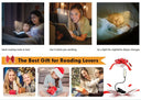 7 LED Book Light USB Rechargeable Reading Light Portable