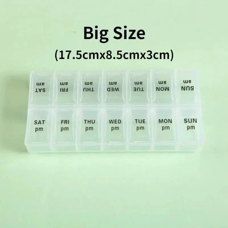 Industrial Pill Box for Weekly Meds — NO.17