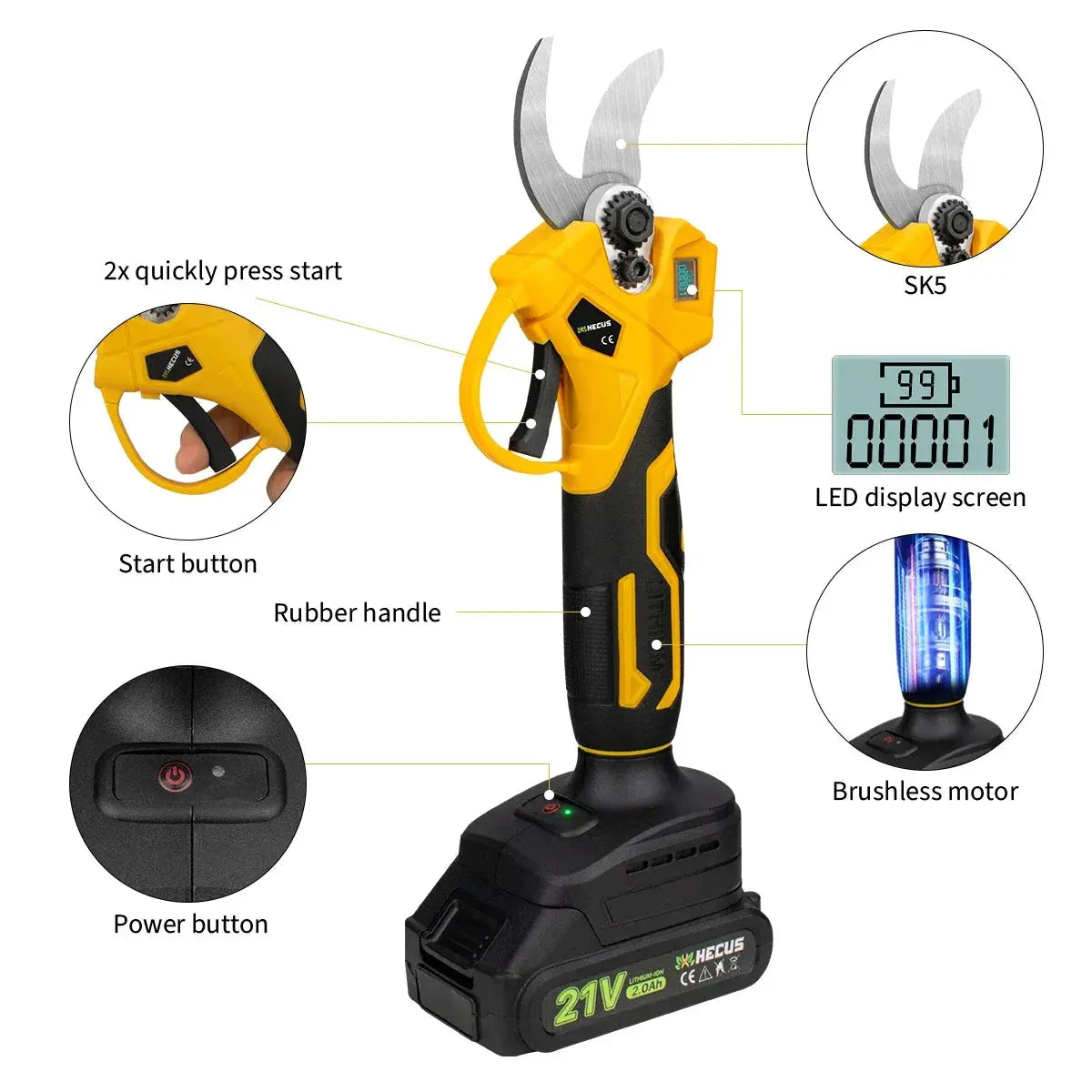Precise Pruning Shears for Gardeners — product view 11