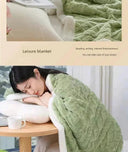 Sofa Blanket for Dorm Room Cozy Comfort