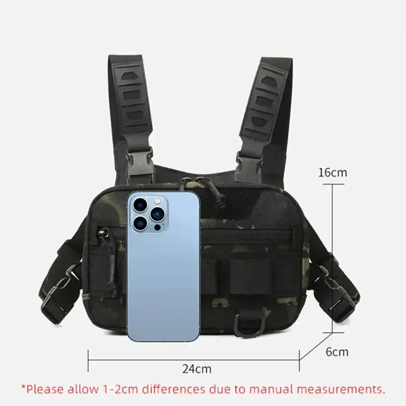 Fishing Chest Bag Tactical Waterproof Molle Backpack