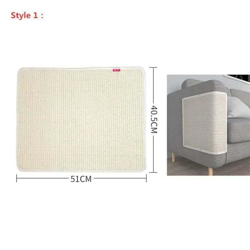 Cat Scratch Pad Protector Durable Sisal Guard For Furniture