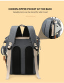 USB Mummy Bag Diaper Bag Backpack Waterproof Large Capacity