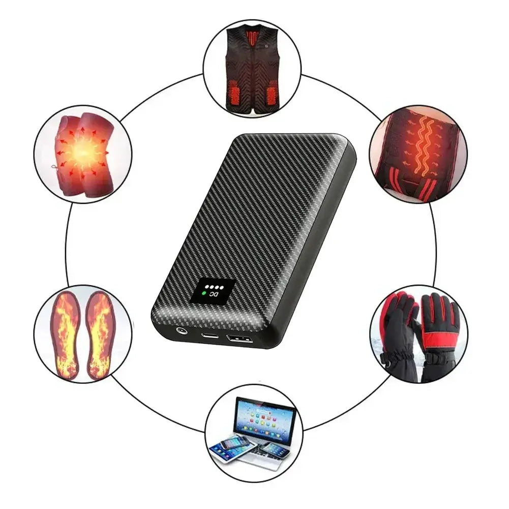 Ranwomen 30000mAh Heating Power Bank For Vests Outdoors