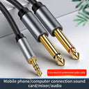 Double Trs Cable Aux Adapter