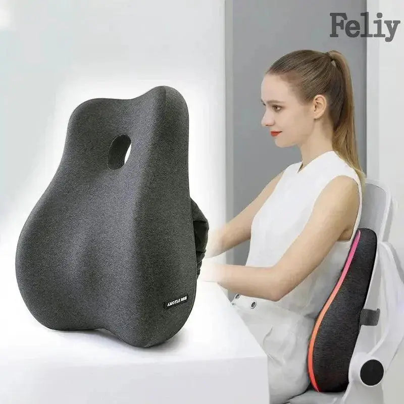 Orthopedic Memory Foam Seat Cushion Pain Relief Massage
