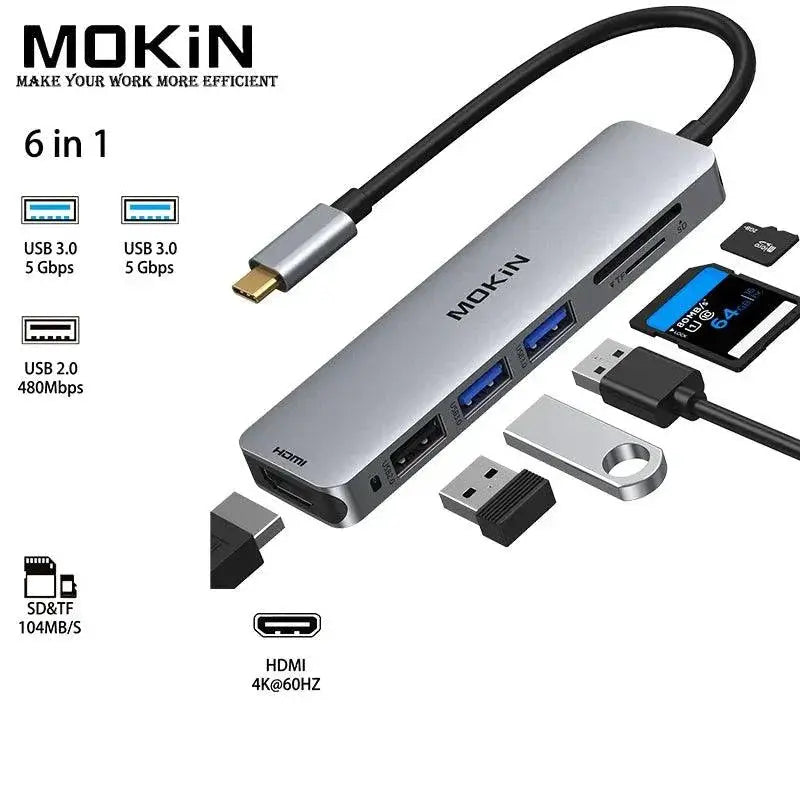 MOKiN USB C Hub Dock Boosts MacBook Connectivity And Speed