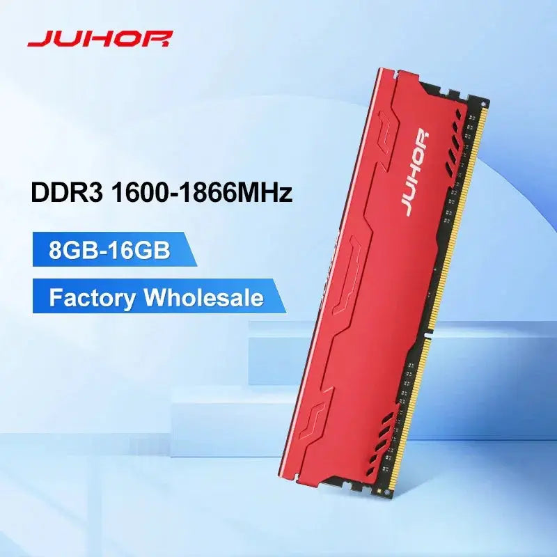 JUHOR DDR3 Desktop Memory 4GB 8GB 1600MHz 1866MHz