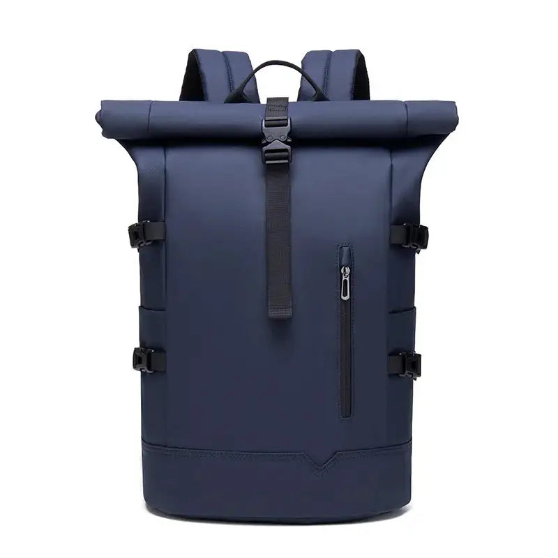 EURCOOL Large Capacity Laptop Bag Mochilas Men's Backpack Waterproof Rollup Backpack Women Travel Expandable USB Charging
