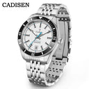 CADISEN New Men's Watches Mechanical Automatic Watch Men Japan MIYOTA 8215 Ceramic Bezel 10Bar Waterproof Wristwatch For Men