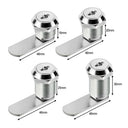 Secure Cam Lock Cabinet Hardware Kit With Keys