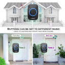 Cacaci A10 Secure Waterproof Wireless Doorbell