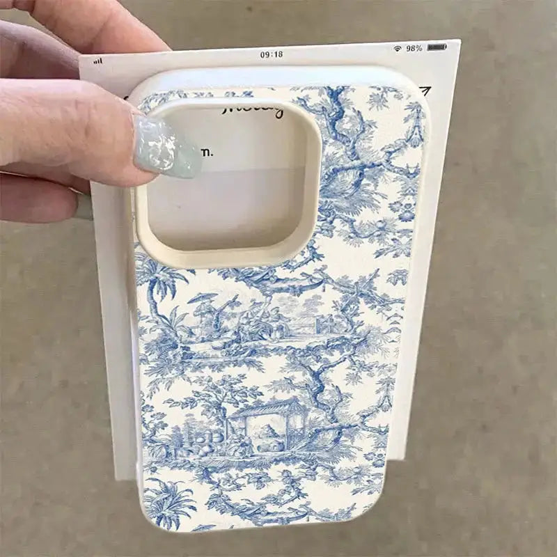 Creative Adorable Cartoon Pattern Phone Case For iPhone 16 18 Pro Max 17 Air 11 12 13 14 15 Pro 14 Plus X XR Shockproof Cover