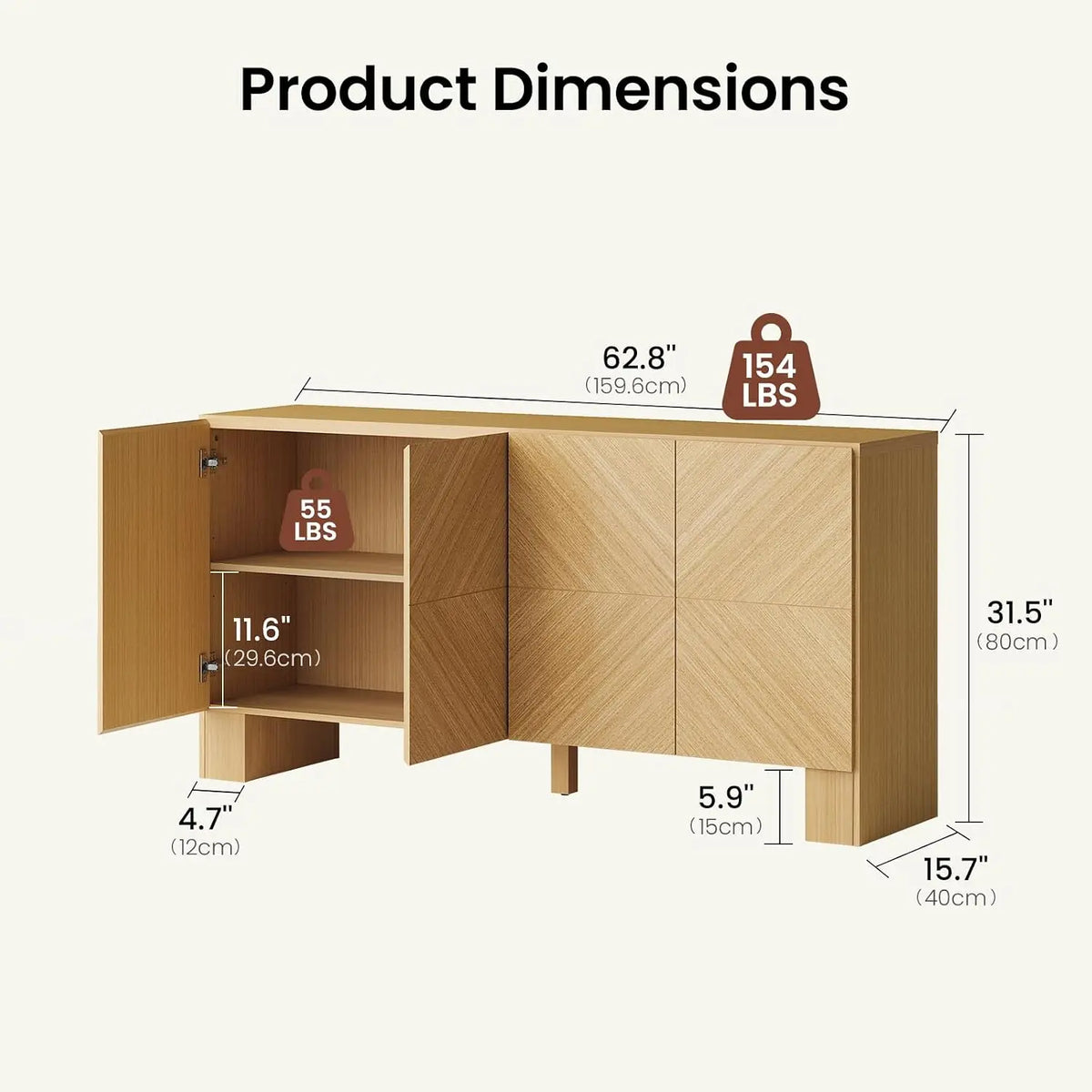 Buffet Storage Organizer